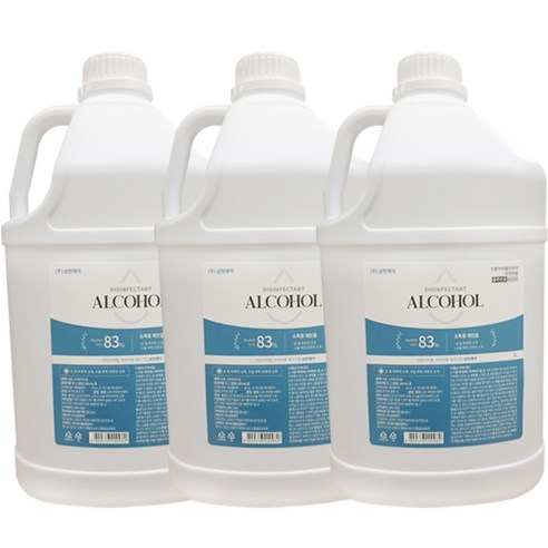 삼현제약 소독용 에탄올 83%, 4개, 250ml