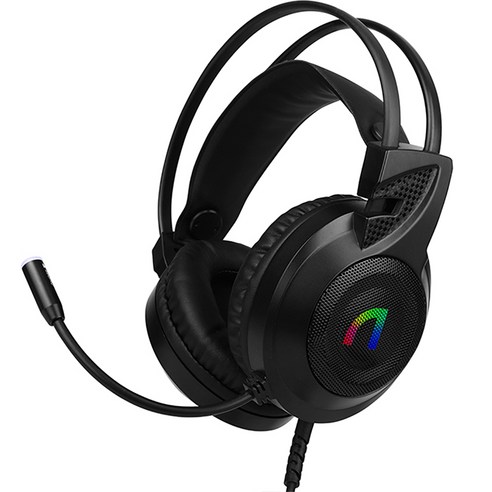 앱코 가상 7.1 RGB 게이밍 헤드셋, 화 이 트(WHITE), ABKO N460