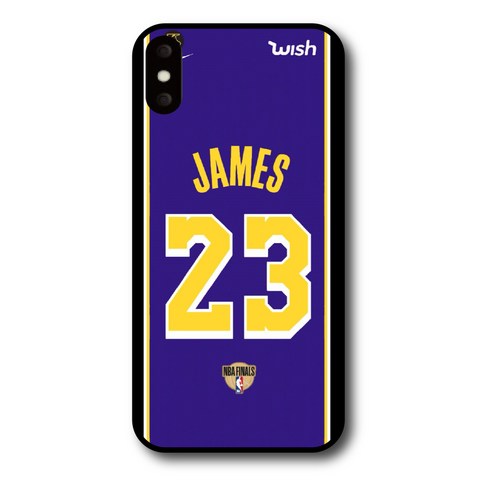리더스코리아 LG X4 2019 NBA la lakers 르브론 제임스 퍼플 올스타 allstar 유니폼 굿즈 농구선수 휴대폰 범퍼 케이스