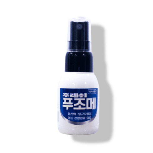 MH푸조메 뿌리는 발 각질 발톱 무좀 스프레이 약 40ml, 3개
