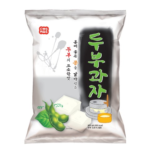 코스모스제과 두부과자, 135g, 6개