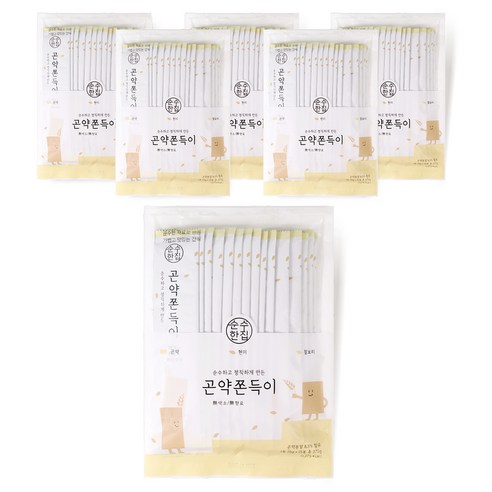 순수한집 곤약 쫀득이 쫀드기 24p, 600g, 1개