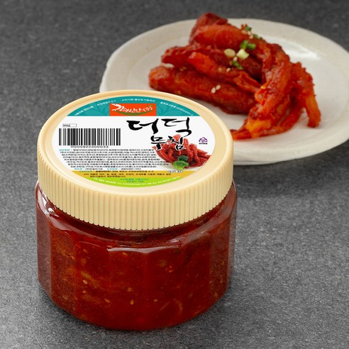 강경신안 더덕무침, 500g, 2개