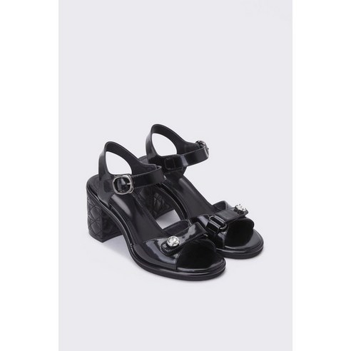 슈콤마보니 슬리퍼 Quilting point sandal(black) DG2AM24009BLK