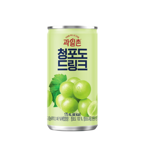 해태음료 해태 과일촌 청포도 드링크 240ml 60개