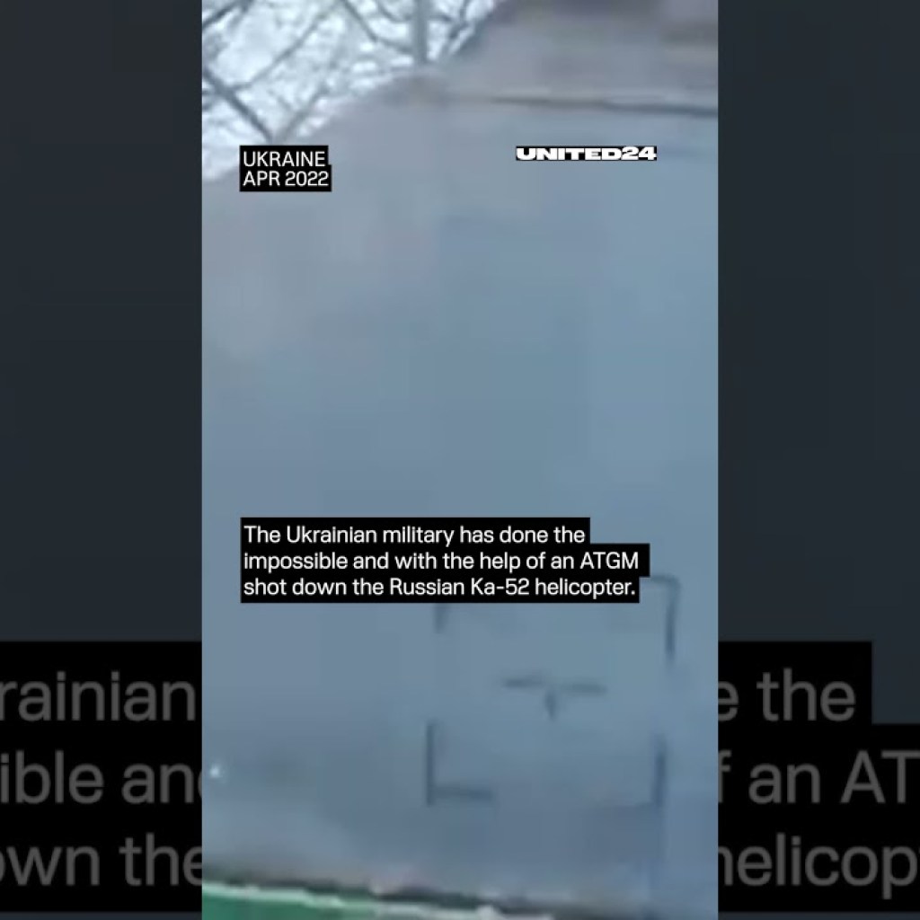 ??ATGM shot down the Russian Ka-52 helicopter ?? #warinukraine #shorts #stugna ??ATGM shot down the Russian Ka-52 helicopter ?? #warinukraine #shorts #stugna