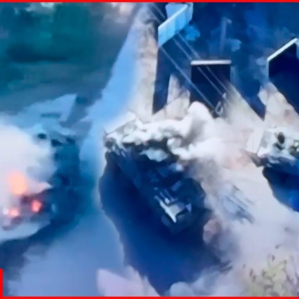 Ukrainian scouts hit 3 Russian armored personnel carriers worth several millions with cheap drones Ukrainian scouts hit 3 Russian armored personnel carriers worth several millions with cheap drones