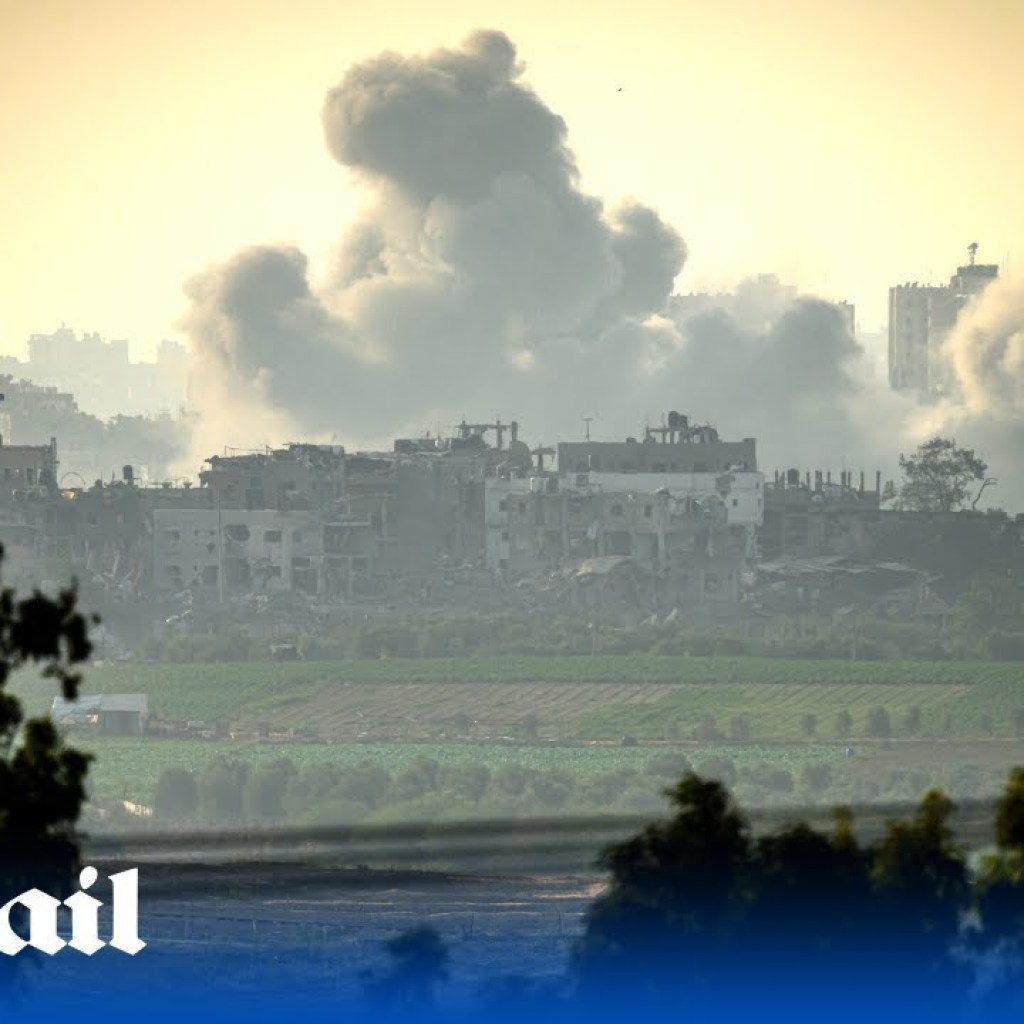 LIVE: View over Israel-Gaza border as seen from Israel LIVE: View over Israel-Gaza border as seen from Israel