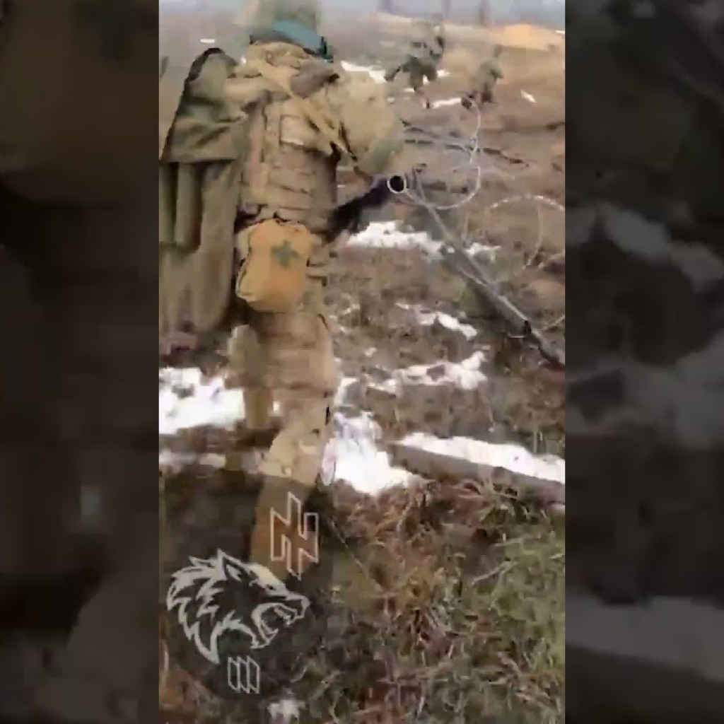 Ukrainian battalion storm Russian positions near Bakhmut Ukrainian battalion storm Russian positions near Bakhmut