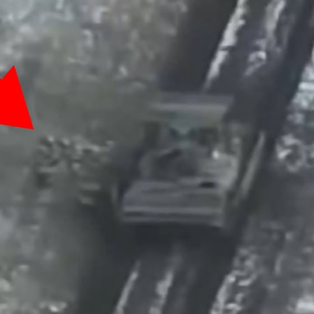 Drone Hit Ammunition Left Beside BMP-2 Drone Hit Ammunition Left Beside BMP-2