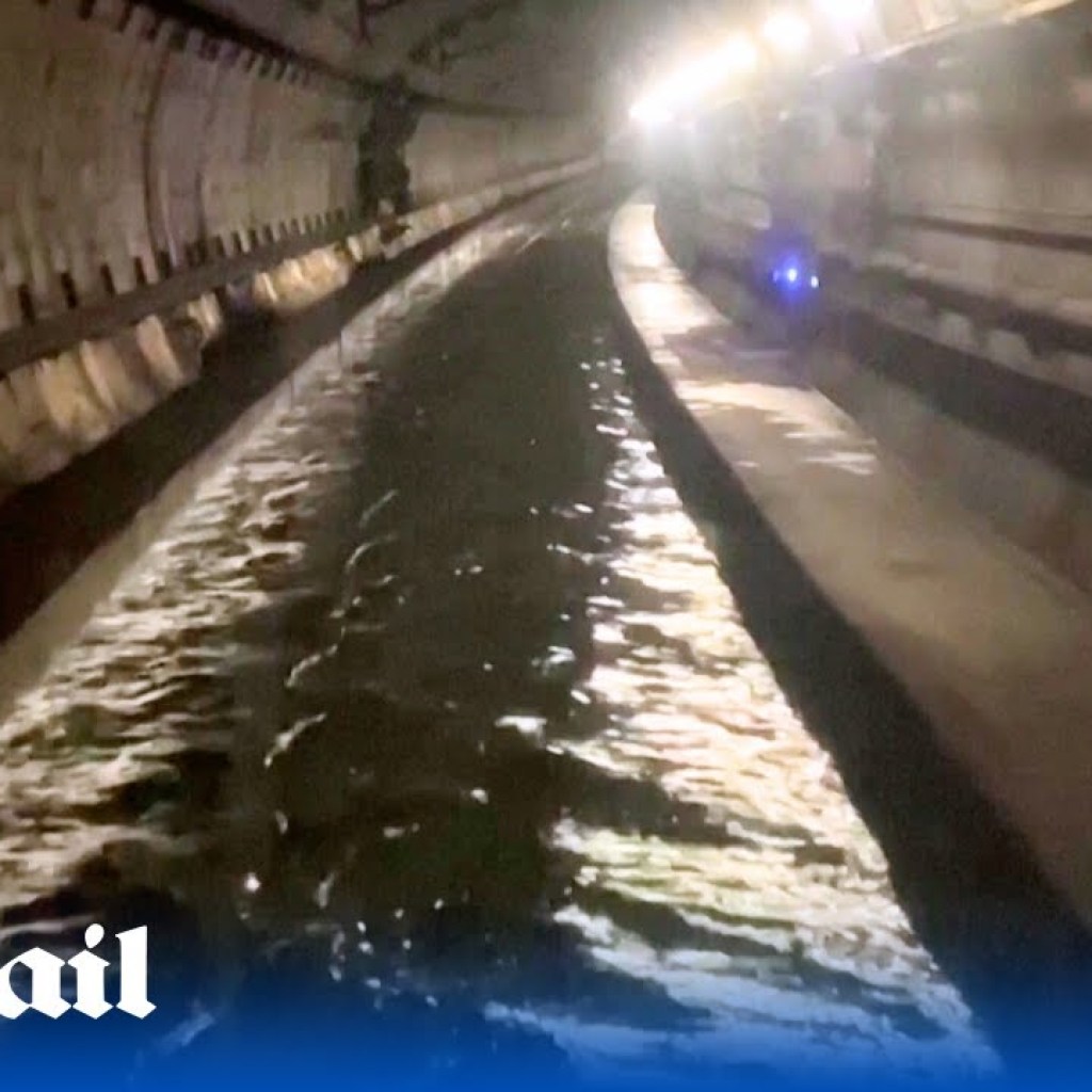 Flooded tunnel disrupts Eurostar trains leading to more than a dozen cancellations Flooded tunnel disrupts Eurostar trains leading to more than a dozen cancellations
