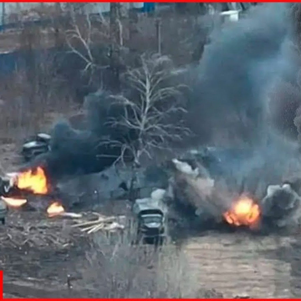 Ukrainian border guards destroy Russian positions and drones Ukrainian border guards destroy Russian positions and drones