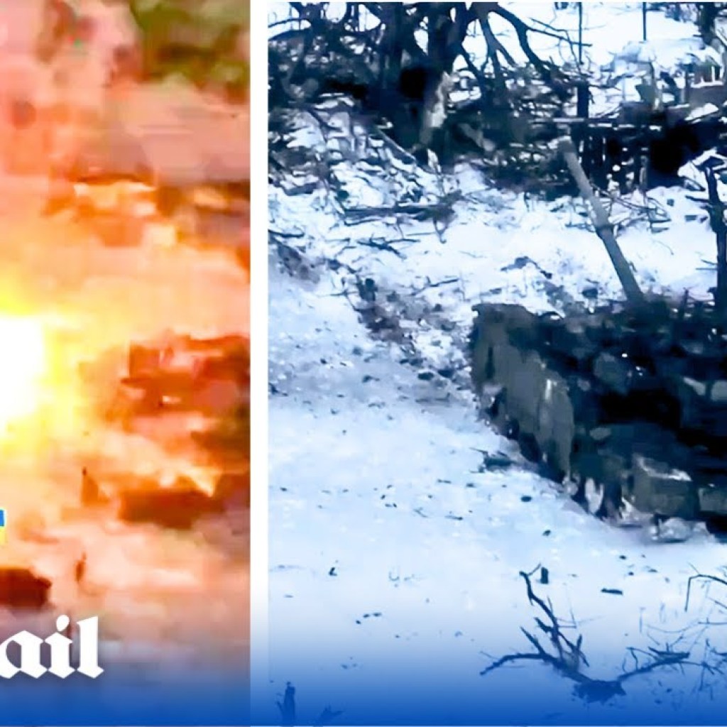Ukraine Bradley destroys Russia’s newest T-90m tank near Avdiivka during fierce assault Ukraine Bradley destroys Russia’s newest T-90m tank near Avdiivka during fierce assault