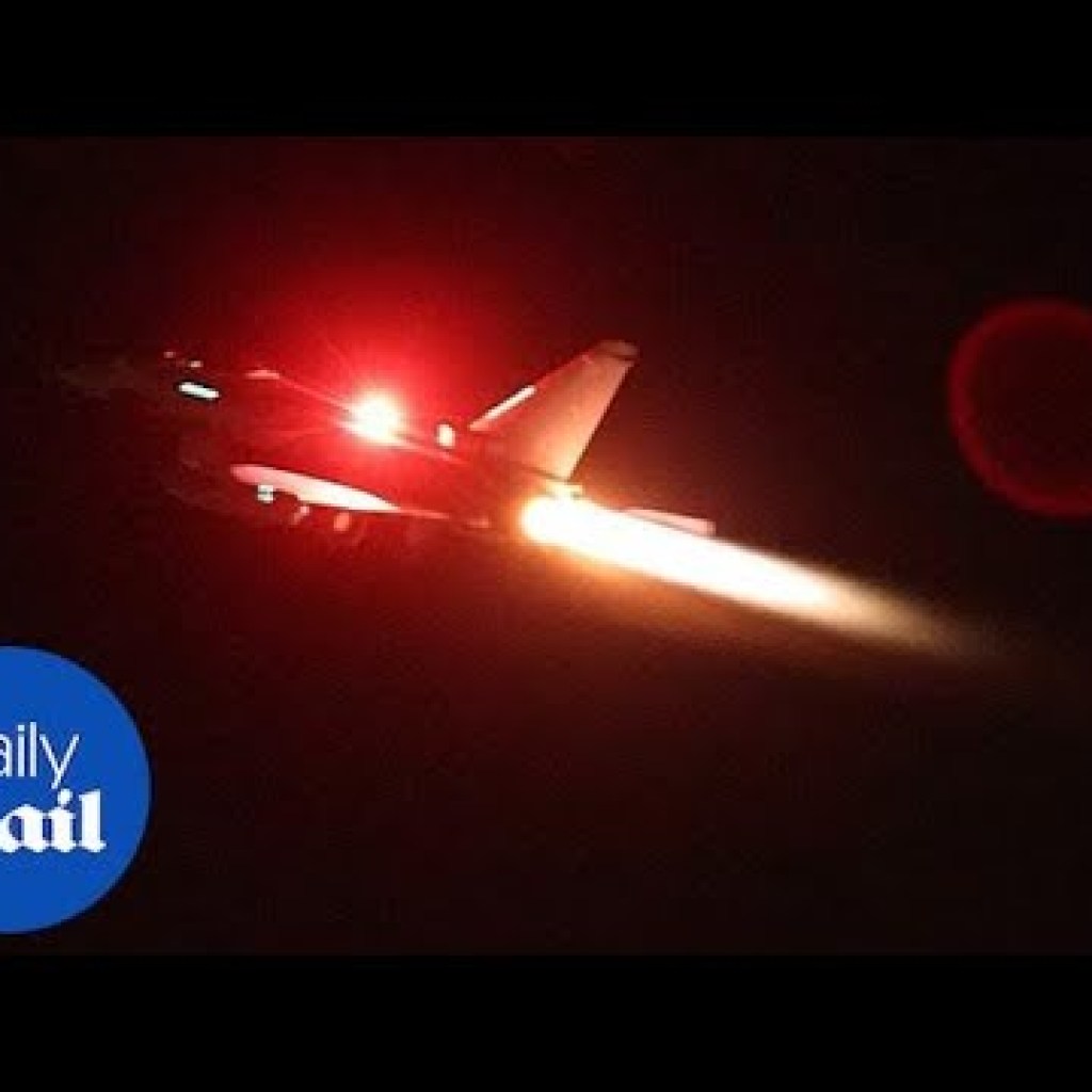 UK and US fire missiles at Houthi rebels in Yemen during midnight air strike attack UK and US fire missiles at Houthi rebels in Yemen during midnight air strike attack