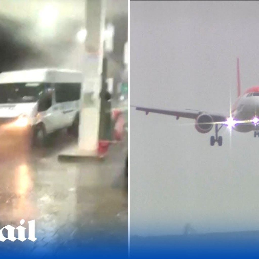 Storm Isha: Dangerous winds hit the United Kingdom as flights are diverted and trains are cancelled Storm Isha: Dangerous winds hit the United Kingdom as flights are diverted and trains are cancelled