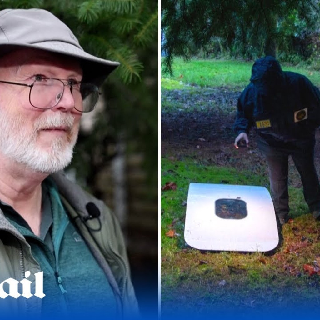 Oregon teacher finds Alaska Airlines plane door in his back garden following aviation incident Oregon teacher finds Alaska Airlines plane door in his back garden following aviation incident