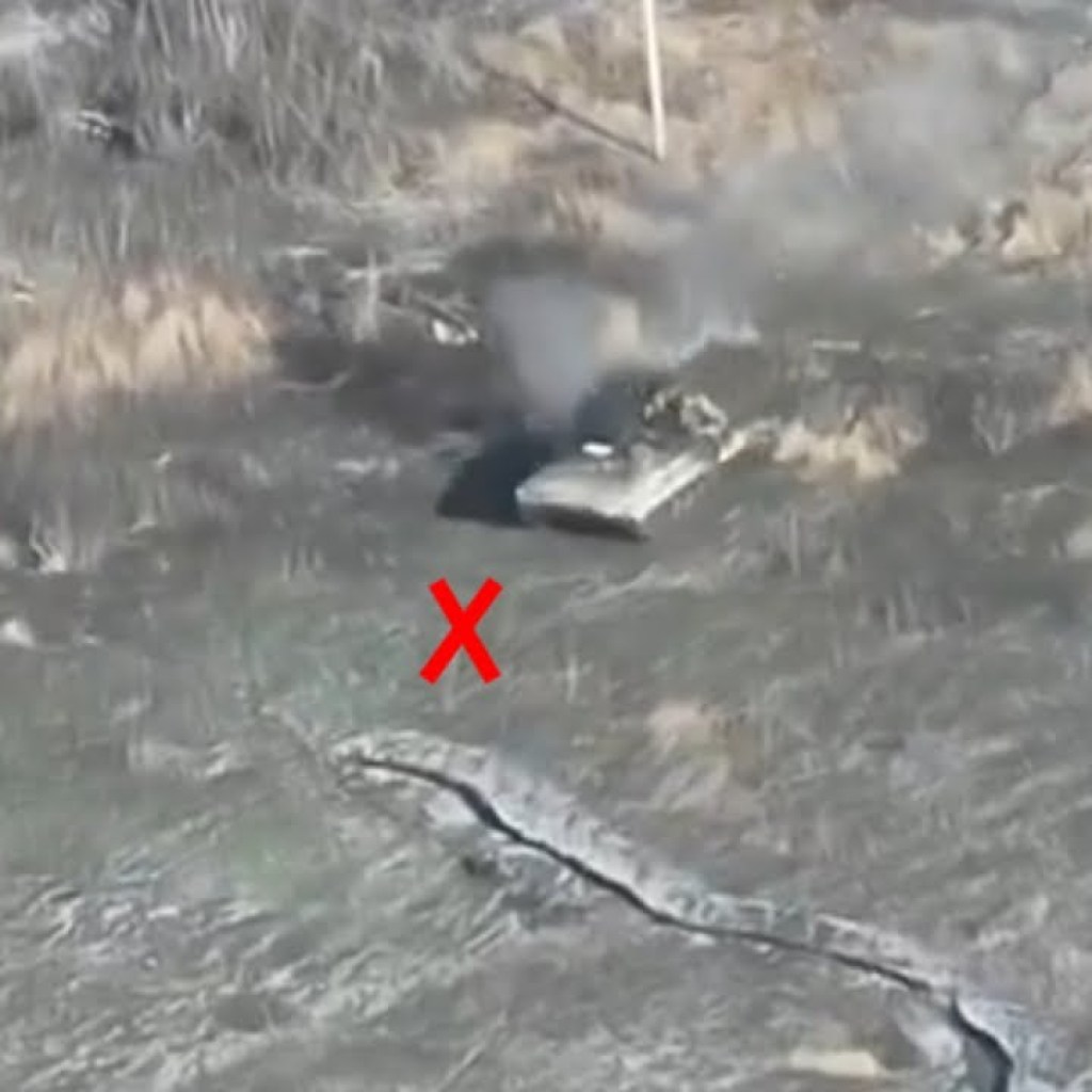 BMP-2 With Infantry Drives Over A Minefield BMP-2 With Infantry Drives Over A Minefield