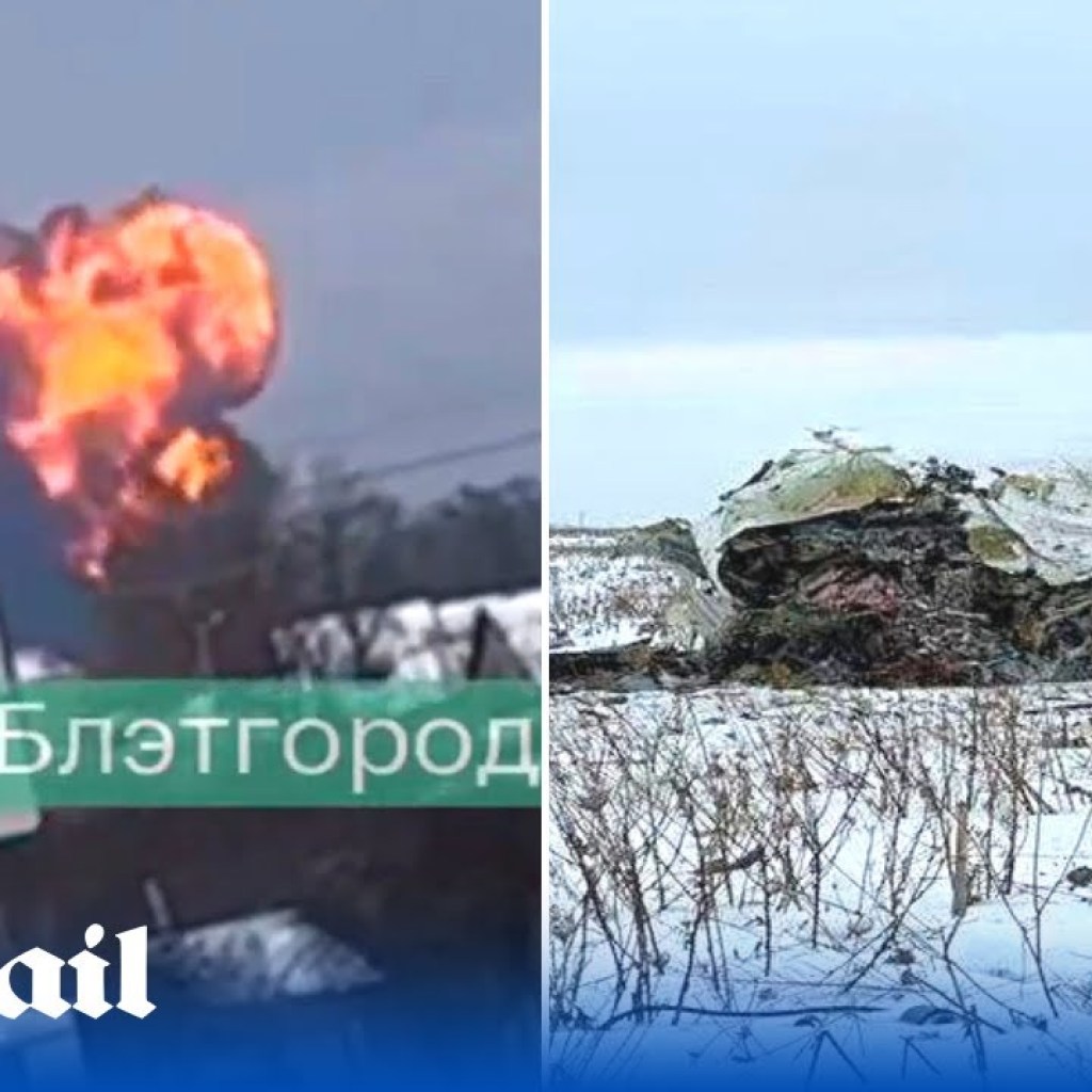 Wreck of Russian plane shot down near Ukraine border in Belgorod Wreck of Russian plane shot down near Ukraine border in Belgorod