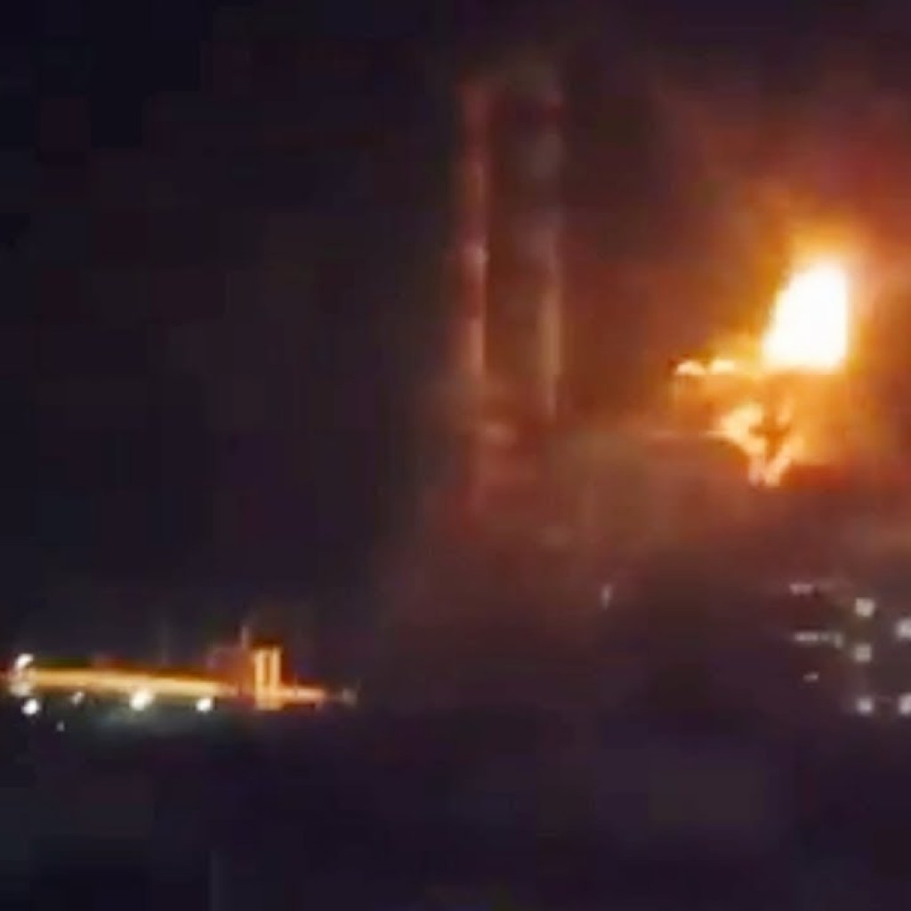 Drone Strike On Huge Oil Refinery In Volgograd Drone Strike On Huge Oil Refinery In Volgograd
