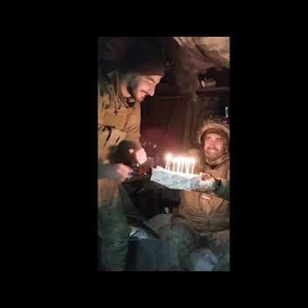 Birthday in the dugout: festive moments against the background of war Birthday in the dugout: festive moments against the background of war