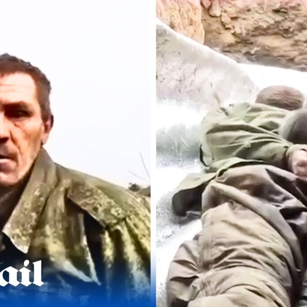 Russian soldier surrenders to Ukraine after troops storm his trench with grenades and machine guns Russian soldier surrenders to Ukraine after troops storm his trench with grenades and machine guns
