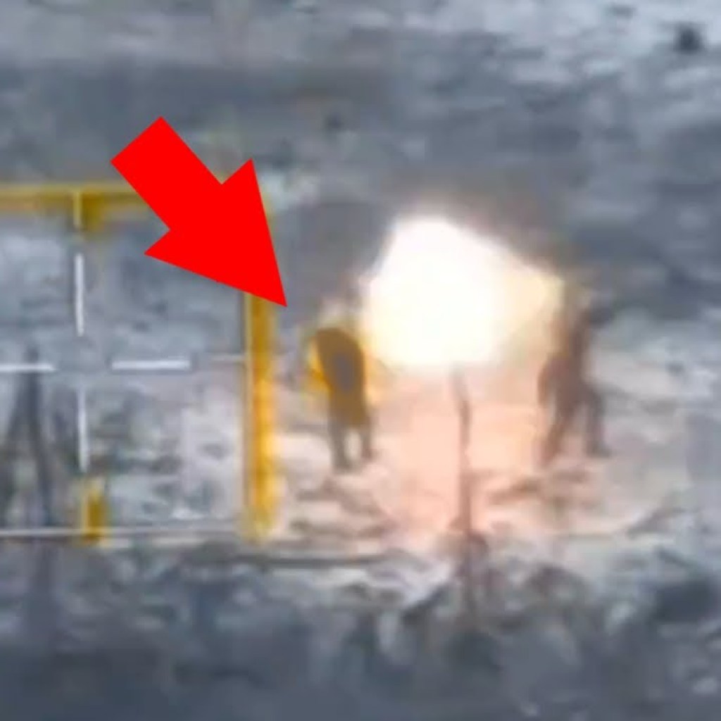 RPG Backblast Knocks Out Russian Soldier RPG Backblast Knocks Out Russian Soldier