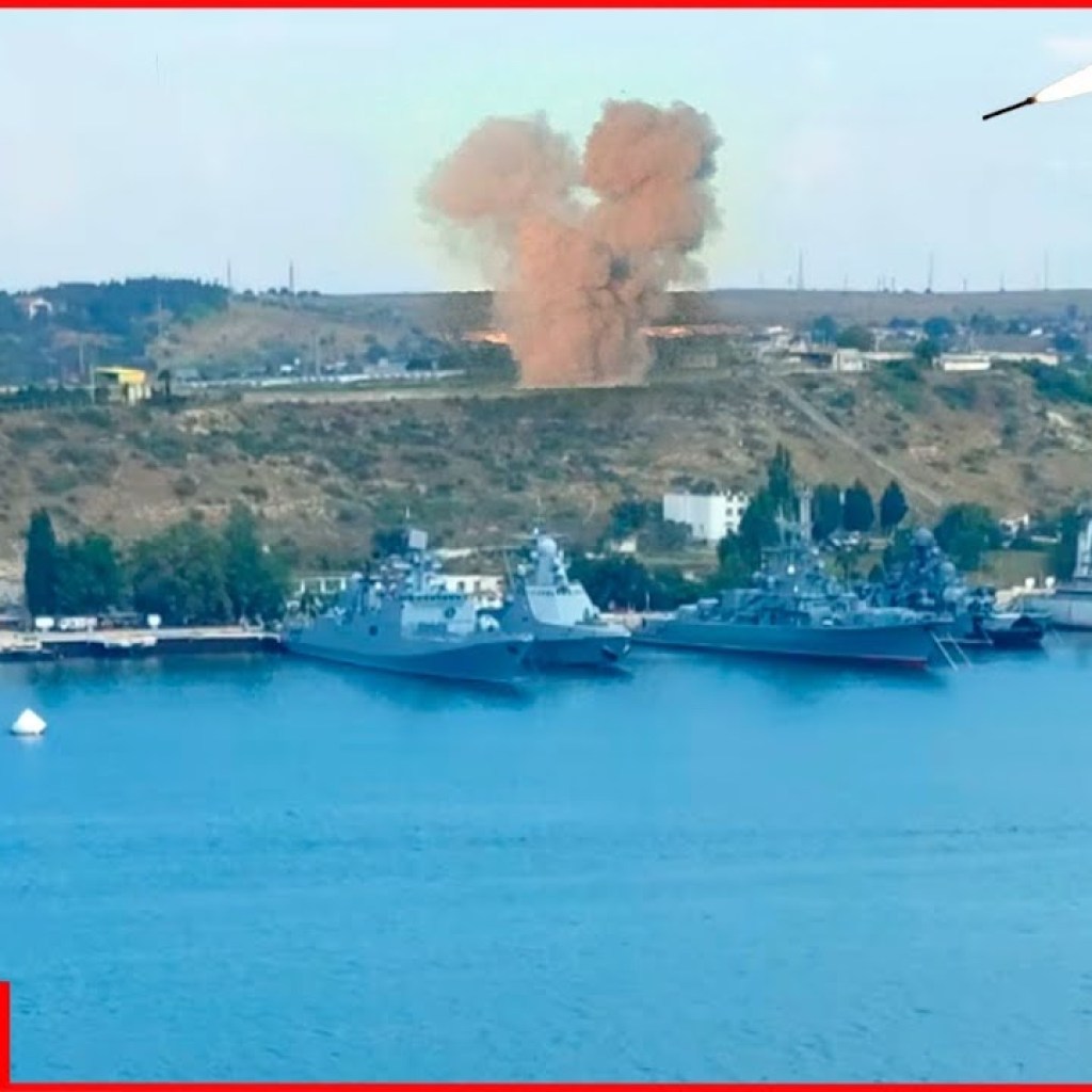 Ukraine hits arsenals of Russian Black Sea Fleet with S-200 missiles Ukraine hits arsenals of Russian Black Sea Fleet with S-200 missiles