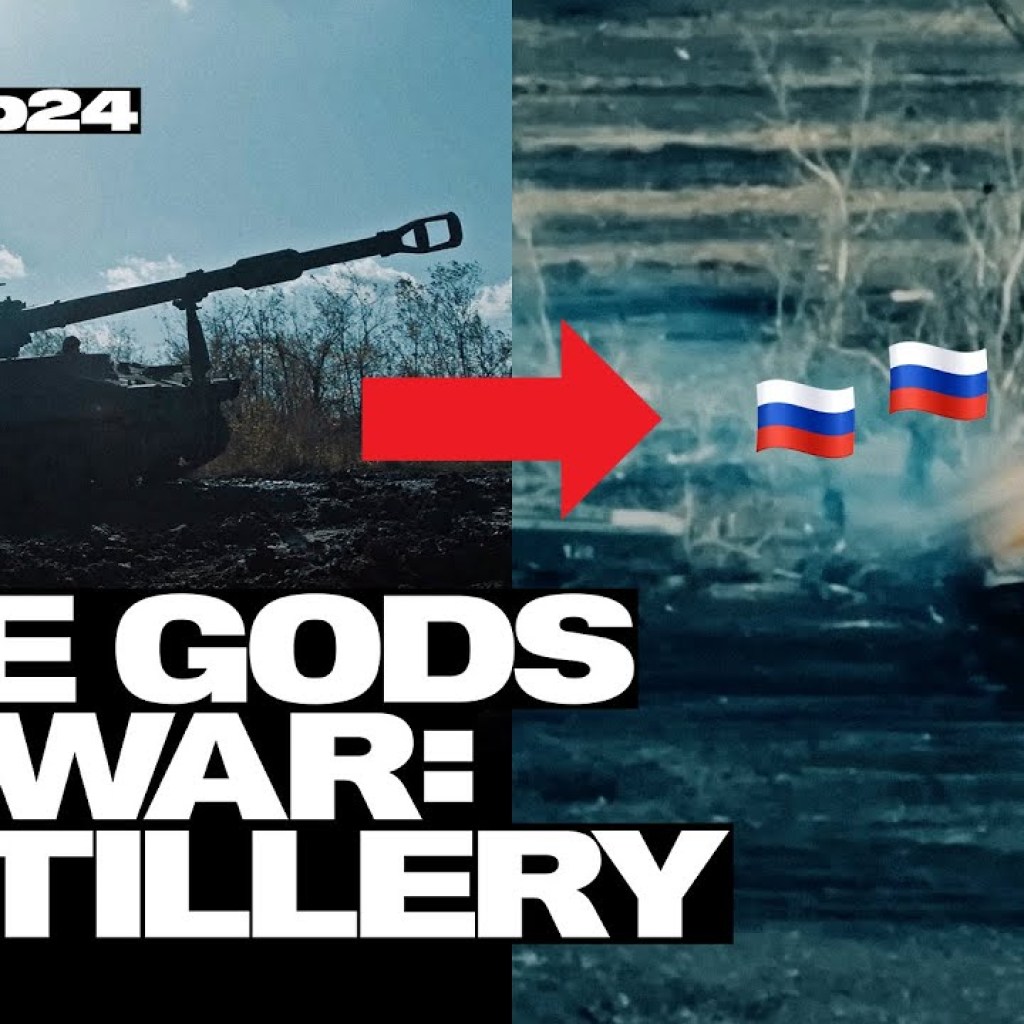 Coordinates — fire — strike. Work of Ukrainian Artillery on Frontline Positions Coordinates — fire — strike. Work of Ukrainian Artillery on Frontline Positions