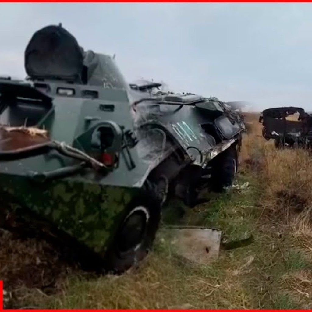 “Russians and their military equipment were destroyed” -Ukrainian soldiers show the hit equipment “Russians and their military equipment were destroyed” -Ukrainian soldiers show the hit equipment