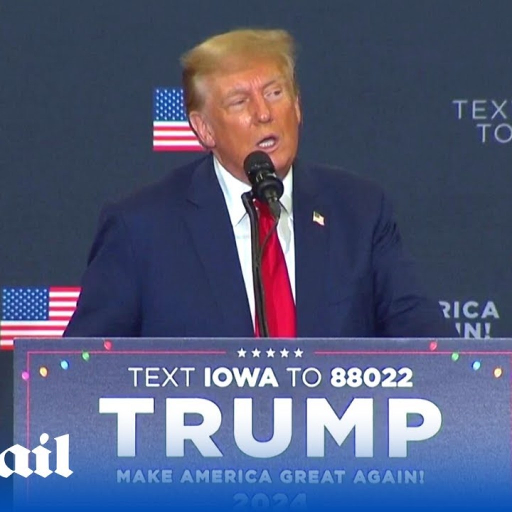 ‘They’re ruining our country’ Trump campaigns in Iowa after court bars him from 2024 Colorado ballot ‘They’re ruining our country’ Trump campaigns in Iowa after court bars him from 2024 Colorado ballot