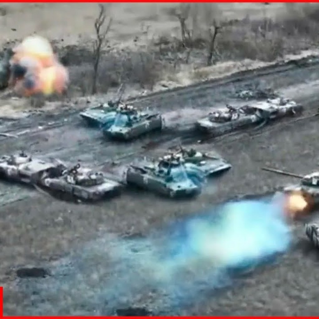 “Army of drones” hit 175 tanks and 245 Russian guns in a month “Army of drones” hit 175 tanks and 245 Russian guns in a month