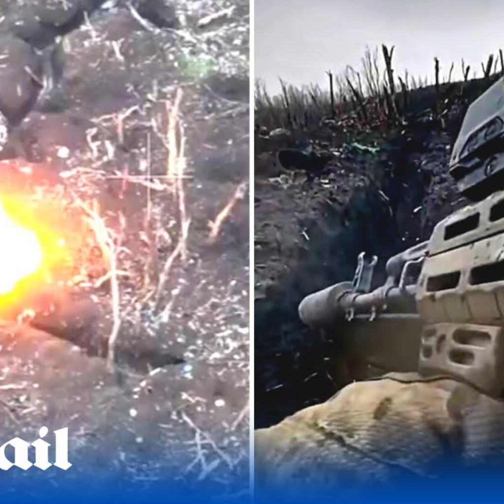 Brave Ukrainian troops defend against Russian attacks near Bakhmut Brave Ukrainian troops defend against Russian attacks near Bakhmut