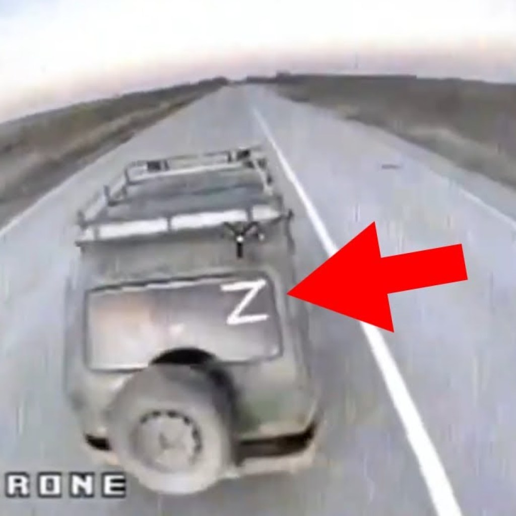 High Speed Vehicle Hit By FPV Drone High Speed Vehicle Hit By FPV Drone