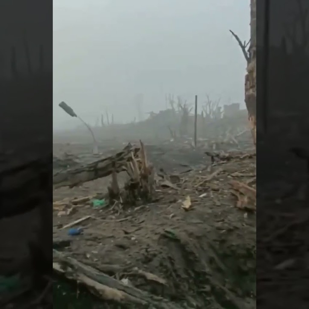 Krynky battlefield resembles World War 1 after months of heavy fighting near Dnipro River Krynky battlefield resembles World War 1 after months of heavy fighting near Dnipro River