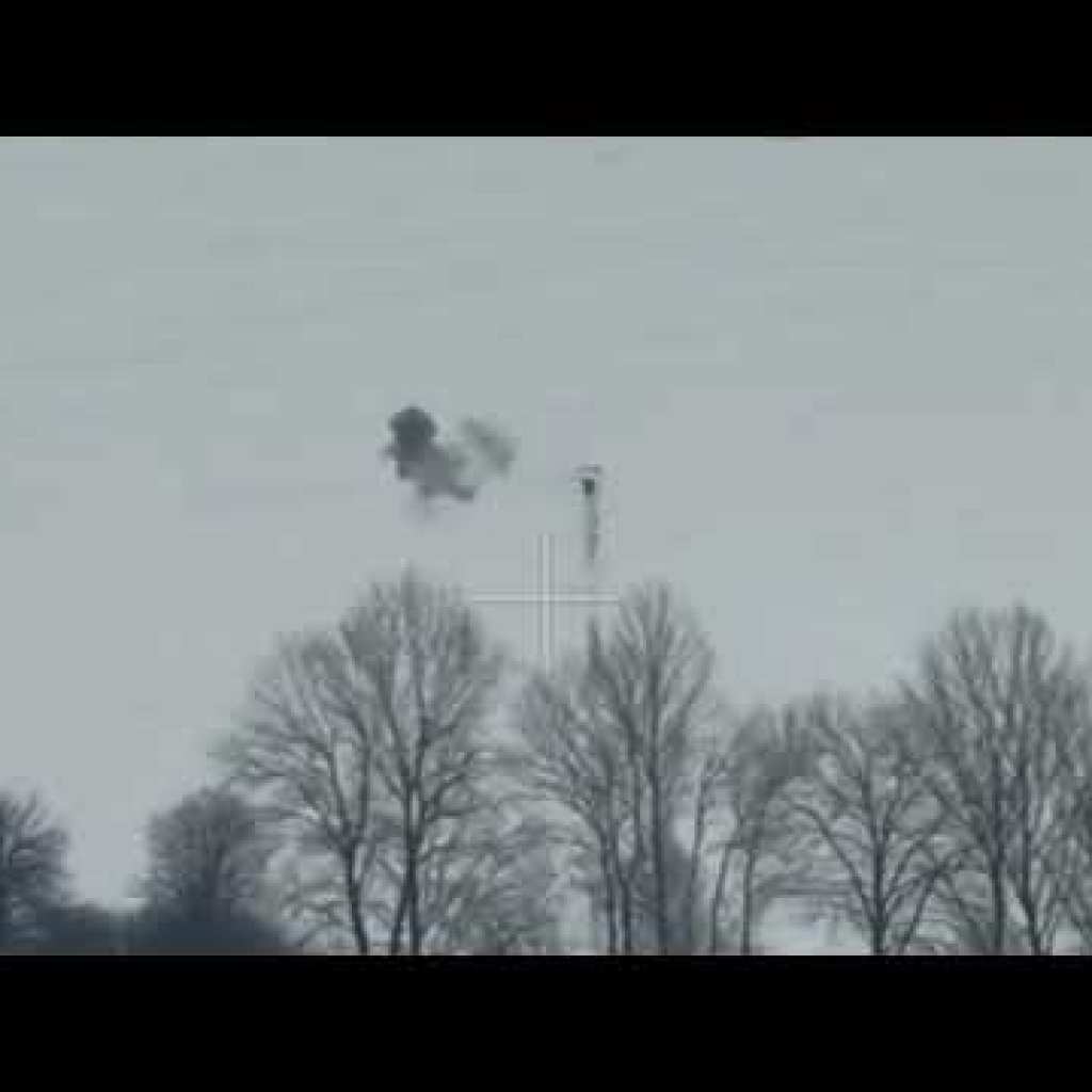 An unknown flying object was detected over the positions of the Russian occupiers An unknown flying object was detected over the positions of the Russian occupiers