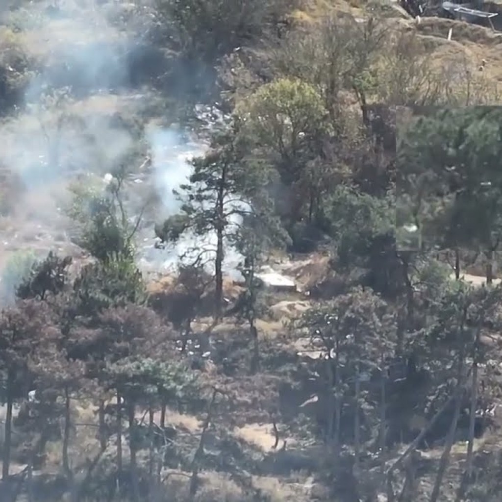 The “Couriers of the Apostle Peter” unit analyzes positions with enemy personnel The “Couriers of the Apostle Peter” unit analyzes positions with enemy personnel