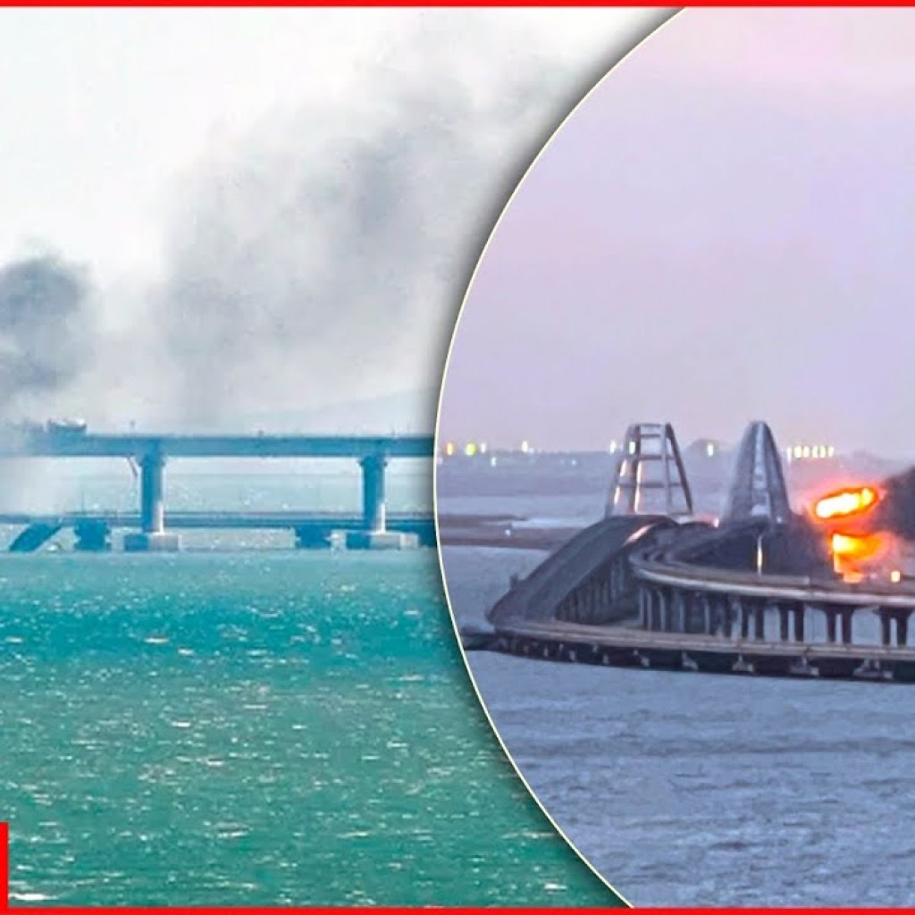 Ukrainian Navy pledges to destroy Crimean bridge Ukrainian Navy pledges to destroy Crimean bridge