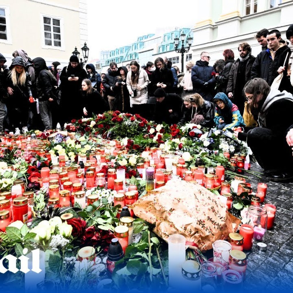 LIVE: Prague mass shooting scene LIVE: Prague mass shooting scene