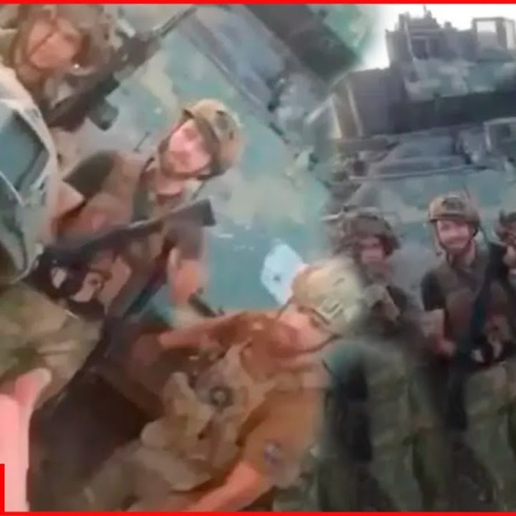 Russian troops take American Bradley as trophy for first time Russian troops take American Bradley as trophy for first time