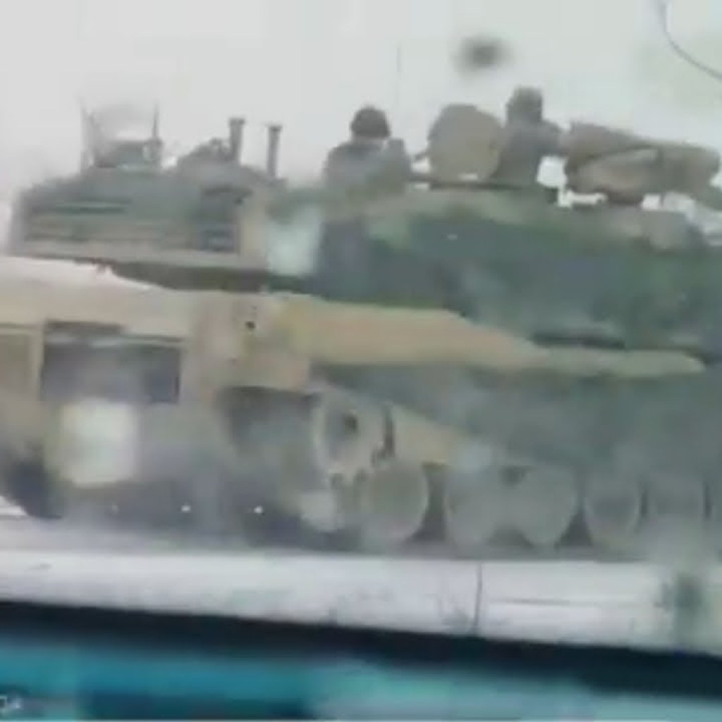 M1 Abrams Tank Deployed Near Avdiivka M1 Abrams Tank Deployed Near Avdiivka