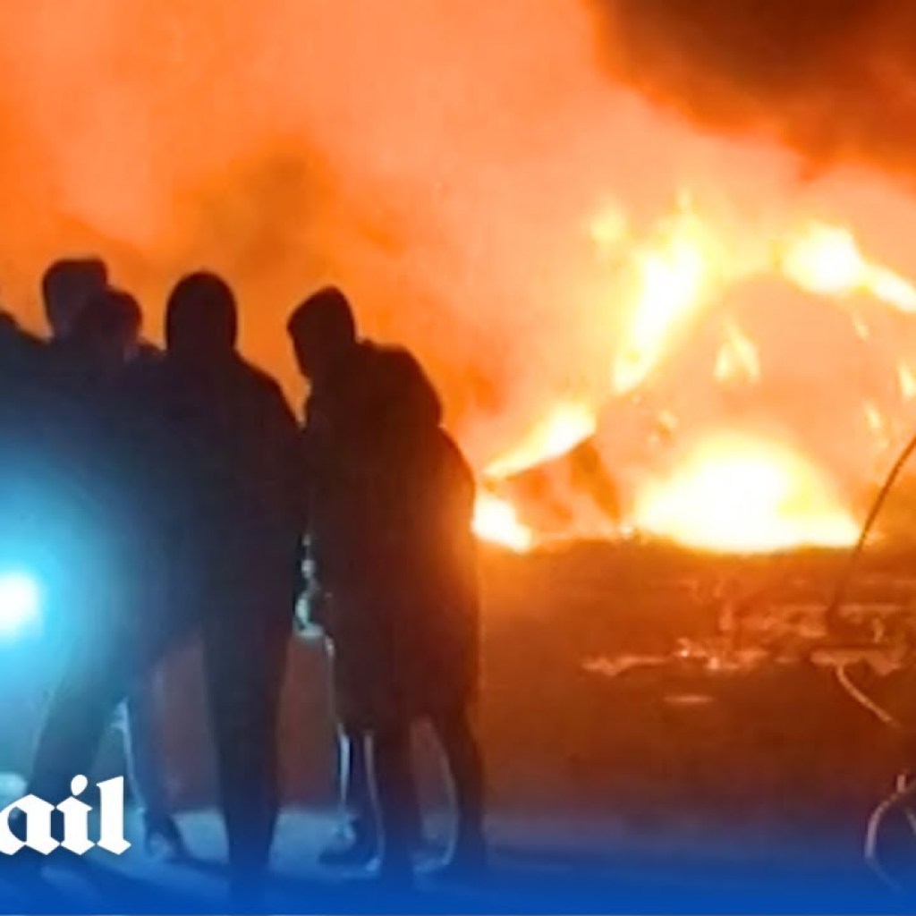 Furious French farmers stage fiery protest and burn tyres and waste over state subsidies dispute Furious French farmers stage fiery protest and burn tyres and waste over state subsidies dispute