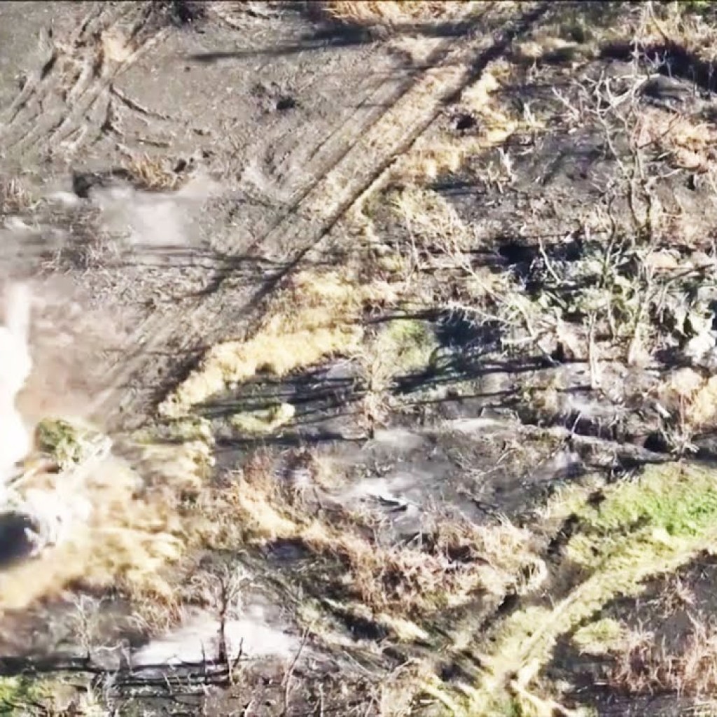 Brilliant destruction of enemy equipment during the assault Brilliant destruction of enemy equipment during the assault