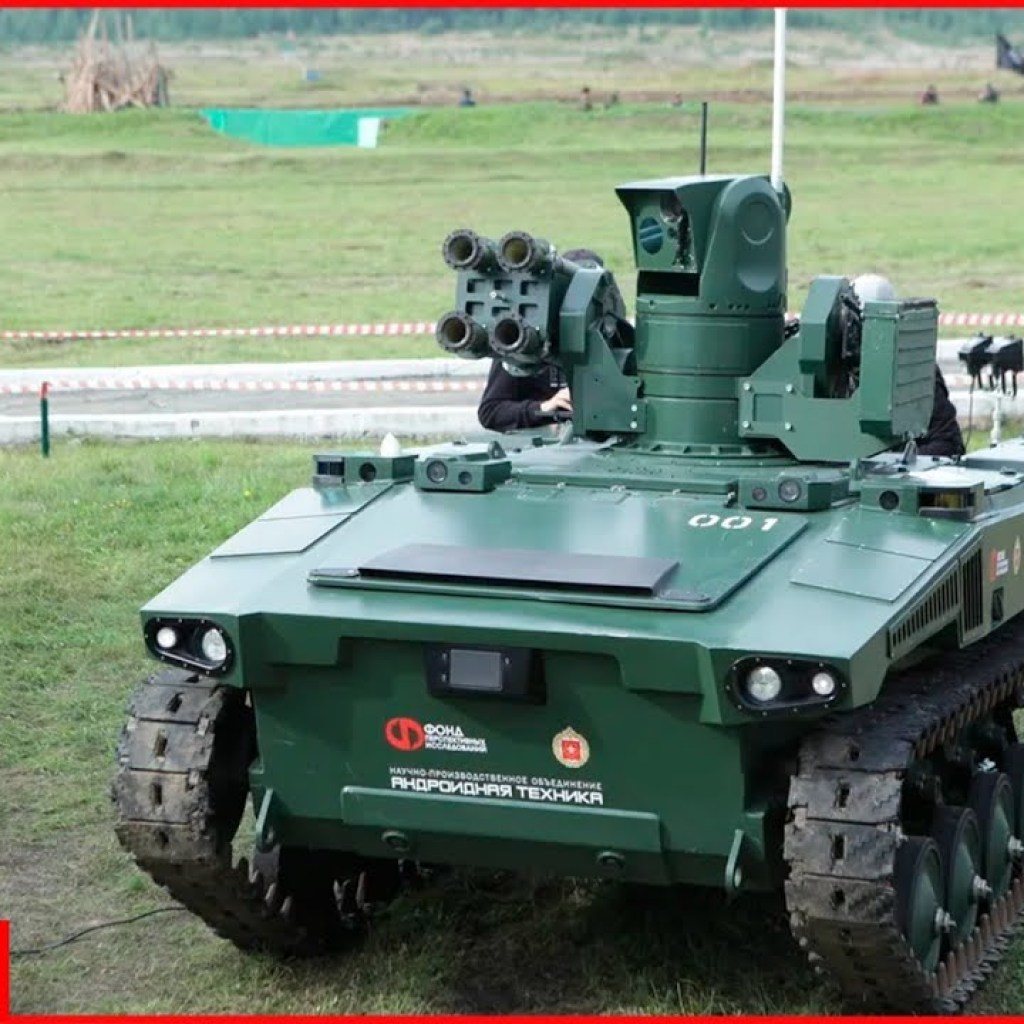 Russia sends ground-based combat robots for fighting in Ukraine Russia sends ground-based combat robots for fighting in Ukraine
