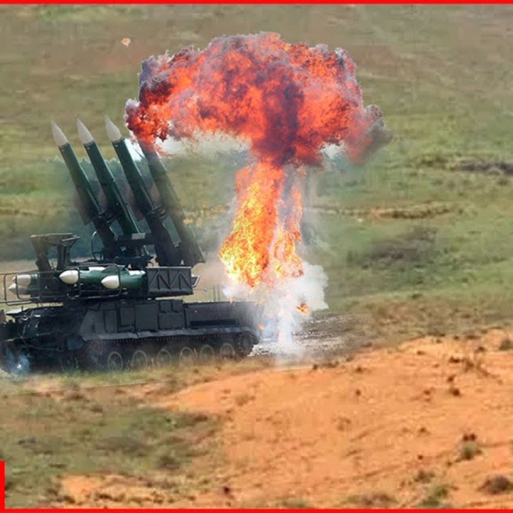 Another Russian Buk-M1 air defense system is destroyed in Ukraine Another Russian Buk-M1 air defense system is destroyed in Ukraine