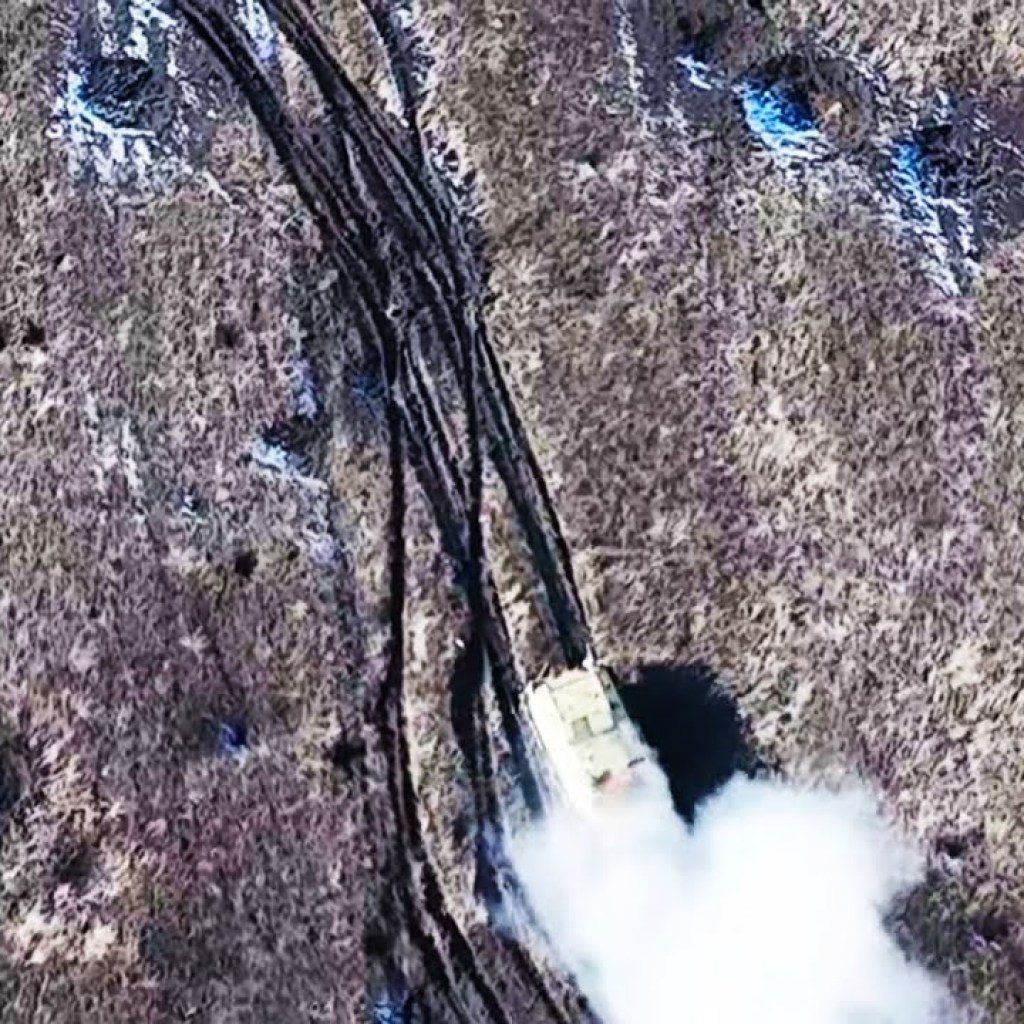 Destruction of an enemy MTLB by an FPV drone operator Destruction of an enemy MTLB by an FPV drone operator