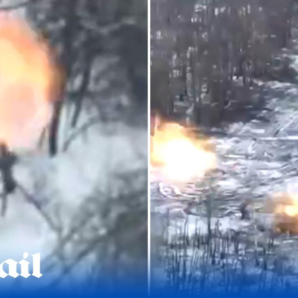 Ukrainian tanks blast Russian trenches amid positional battle in Kupyansk forest Ukrainian tanks blast Russian trenches amid positional battle in Kupyansk forest