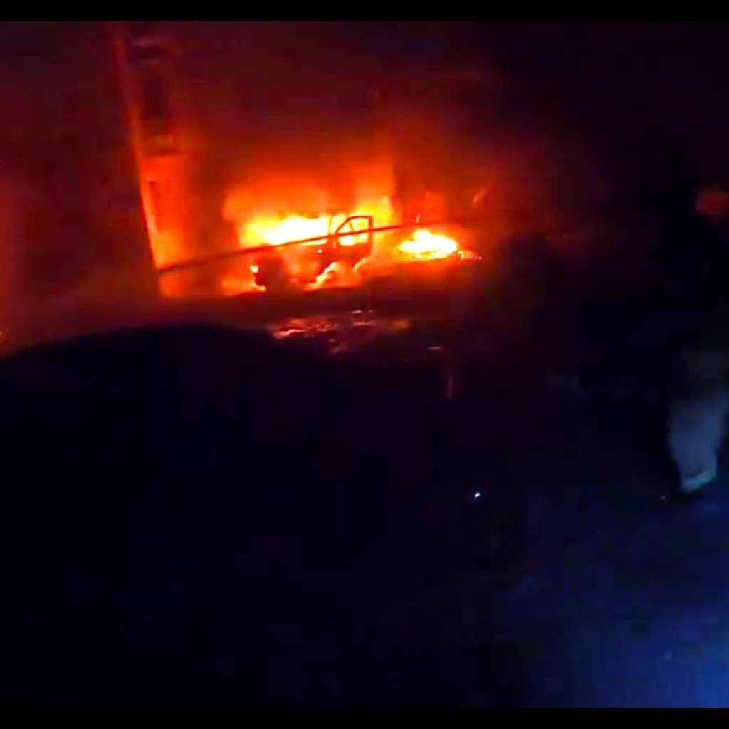 Kurakhove: rescuers extinguished a fire caused by enemy shelling Kurakhove: rescuers extinguished a fire caused by enemy shelling