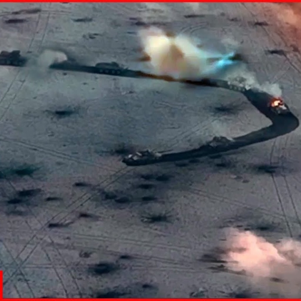 The Russians, who tried to attack Avdeyevka, were ambushed in a minefield The Russians, who tried to attack Avdeyevka, were ambushed in a minefield