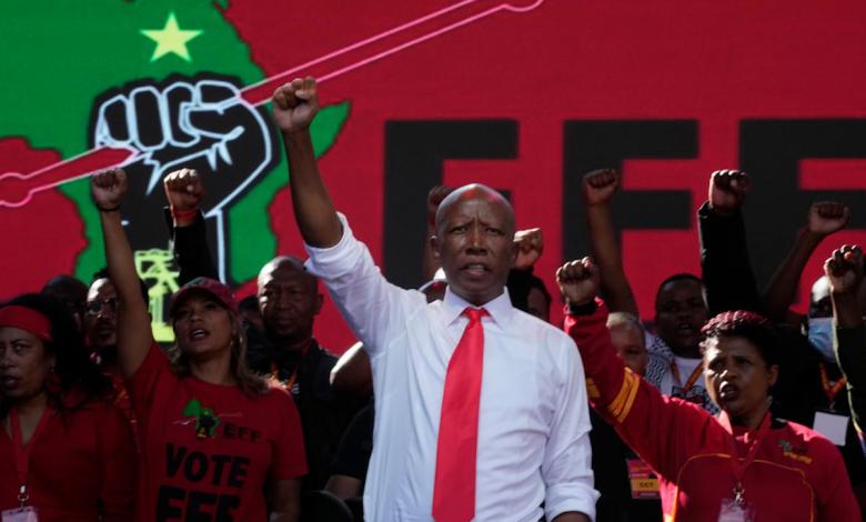 Left South African politician says Britain denies his speech at Cambridge University Left South African politician says Britain denies his speech at Cambridge University