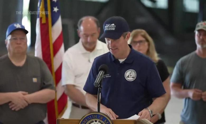 Kentucky Governor Andy Beshear said 18 people in Kentucky were severely killed Kentucky Governor Andy Beshear said 18 people in Kentucky were severely killed